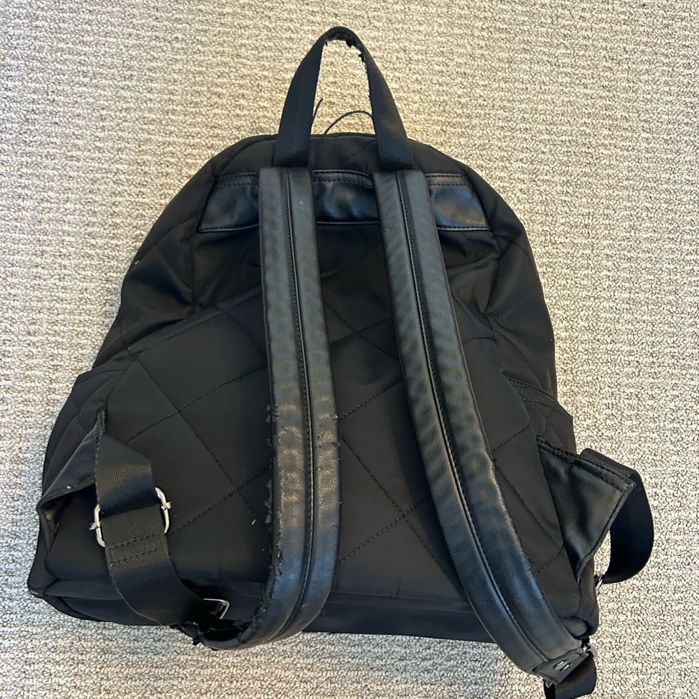 Peloton x Sol & Selene Quilted Black Backpack - Picture 3 of 13